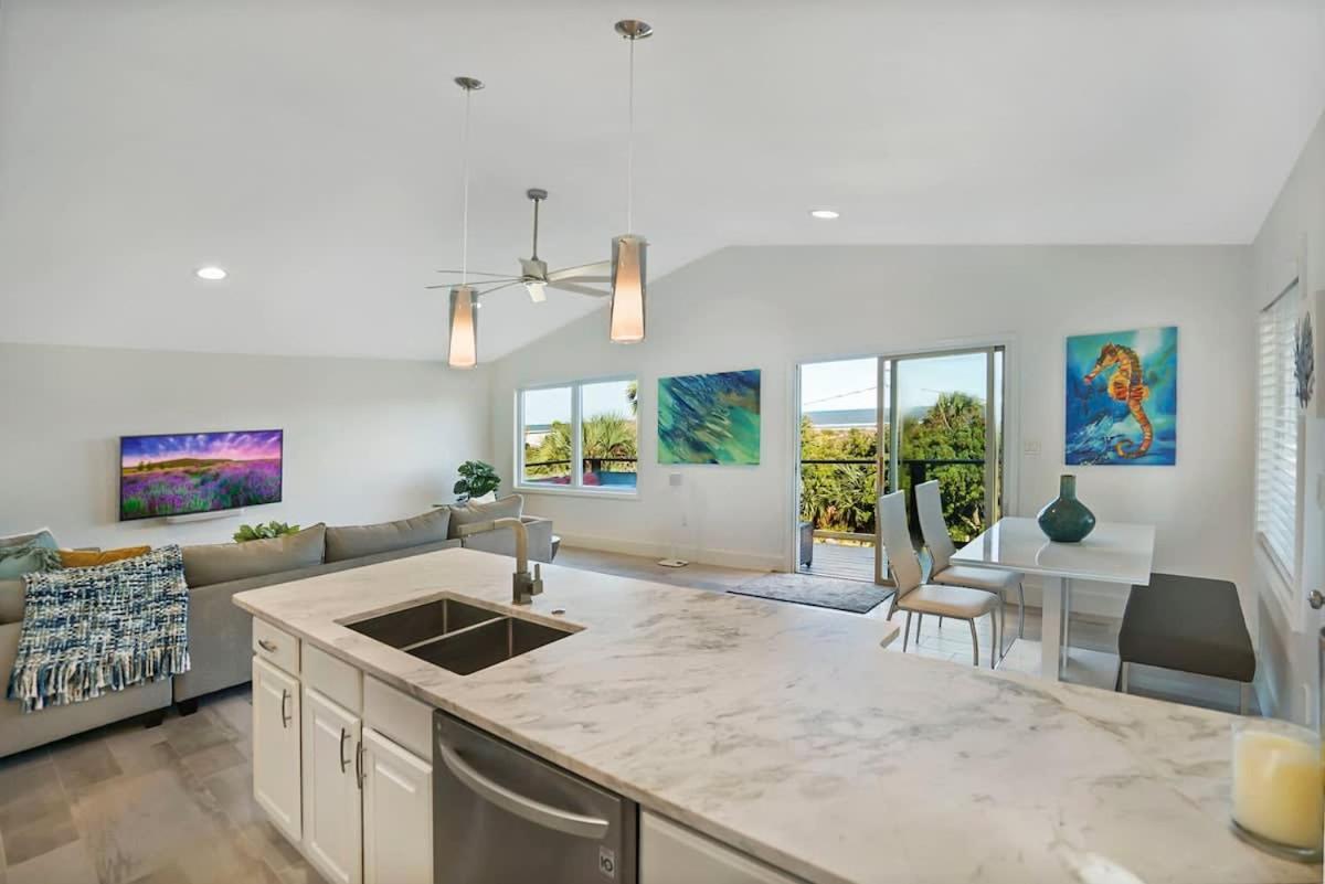 Ocean Views Retreat! Renovated Apt With Beach Bikes! Saint Augustine Exterior foto